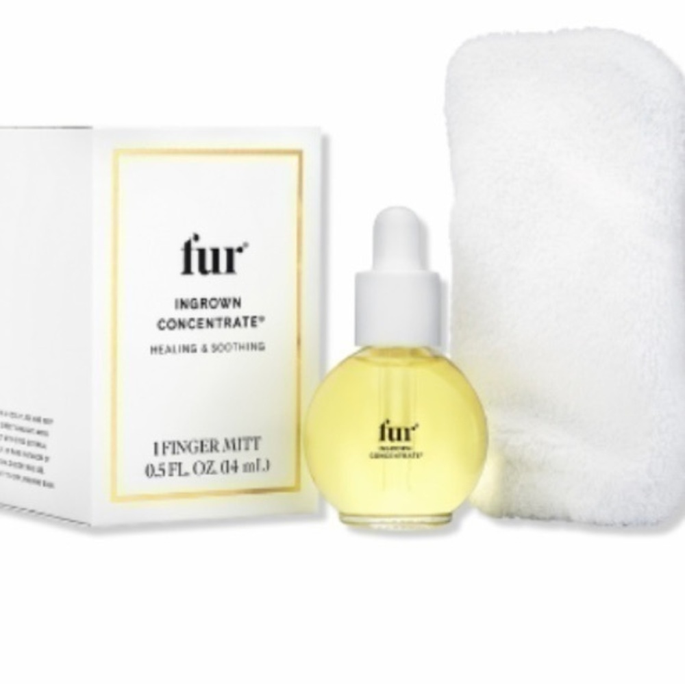 NWT Fur Ingrown Concentrate Healing & Soothing Oil with a Finger Mitt